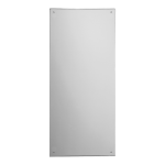 Nerezové antivandalové zrkadlo pre telesné postihnutých (900 x 400  mm)
