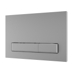 Dvojčinné splachovacie tlačítko do rámu SLR 21, biele