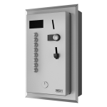 Mincový automat pre až 8 jednofázových spotrebičov 230 V AC, voľba tlačidlom, zabudovaný, 24 V DC