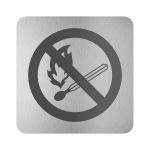 Piktogram - zákaz otvoreného ohňa