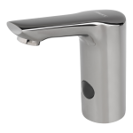 Automatická umývadlová batéria pre prívod teplej a studenej vody, metal grey, 6 V