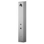 Nerezový sprchový nástenný žetónový RFID panel pre jednu vodu, 24 V DC