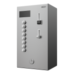 Mincový automat pre až 8 jednofázových spotrebičov 230 V AC, voľba tlačidlom, 24 V DC
