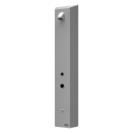 Nerezový sprchový nástenný žetónový RFID panel pre jednu vodu, 24 V DC