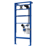 Automatický nerezový nástenný dávkovač mydla vrátane montážneho rámu SLR 24, nádržka na mydlo 1 l, čierny, 230 V AC