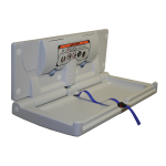 Prebaľovací pult horizontálny, plast