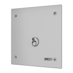 Piezo splachovač pisoára so špeciálnym antivandalovým krytom, 6 V