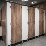 Sanitárne kabínky a priečky, lamino hr. 25 mm, nerezový profil, do suchých priestorov