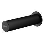 Automatická nerezová nástenná batéria na jednu vodu s elektronikou ALS, čierna, 6 V