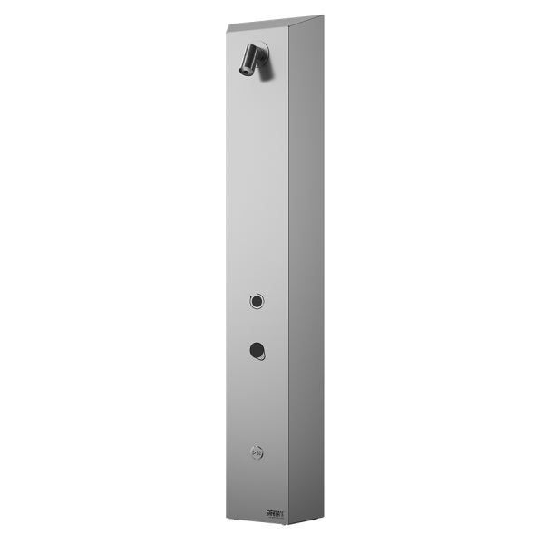 Nerezový sprchový nástenný žetónový RFID panel pre jednu vodu, 24 V DC