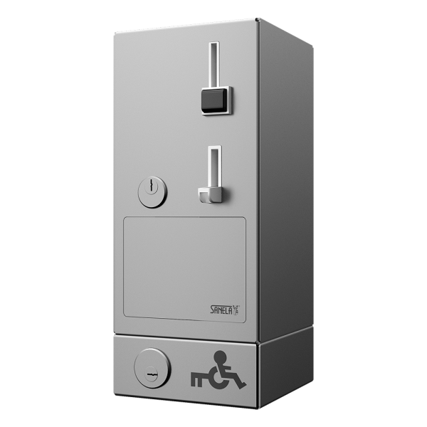 Mincový automat dverného zámku s eurozámkom, 24 V DC 
