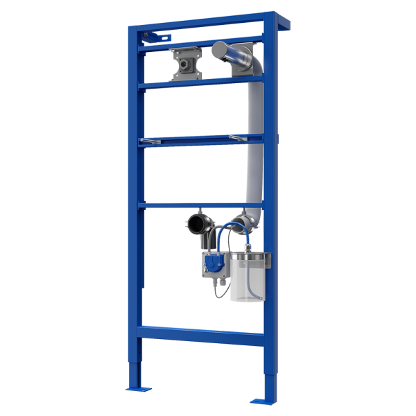 Nástenný nerezový bezdotykový dávkovač mydla vrátane montážneho rámu SLR 24