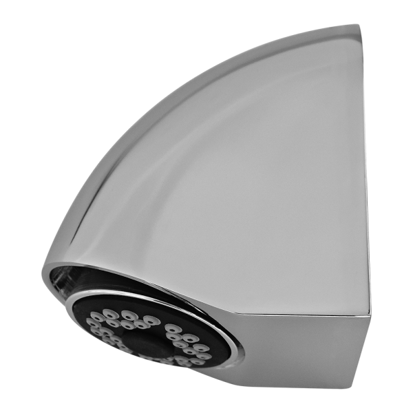 Antivandalová sprchová hlavica s nastavením úhla výtoku, anticalc